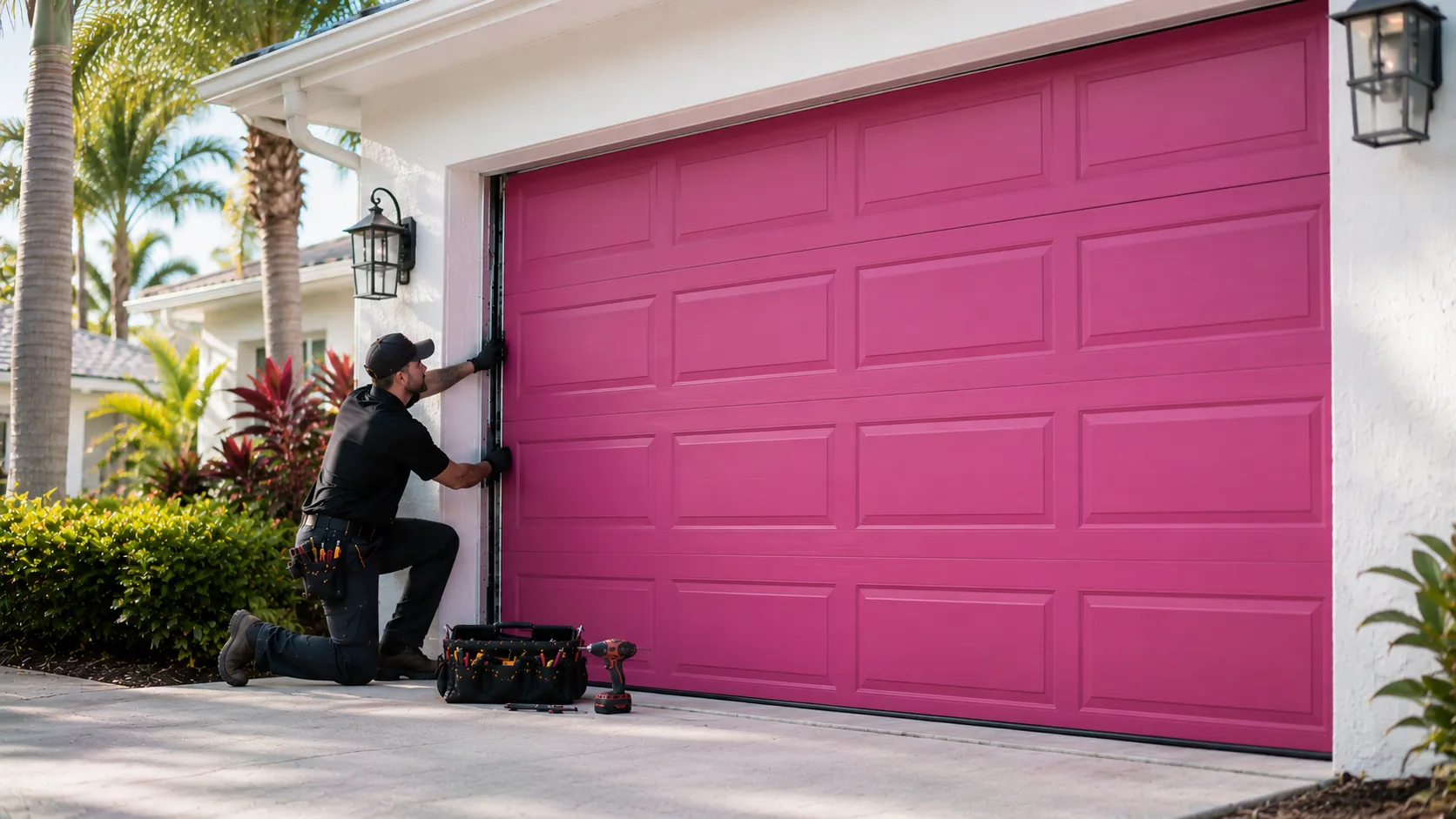 Tell us what’s wrong - Murfreesboro garage door service