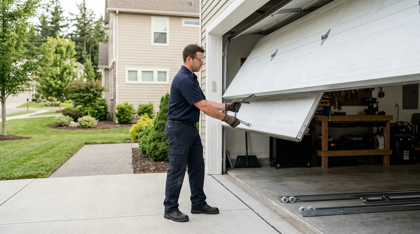 Repaired & tested - Murfreesboro garage door service