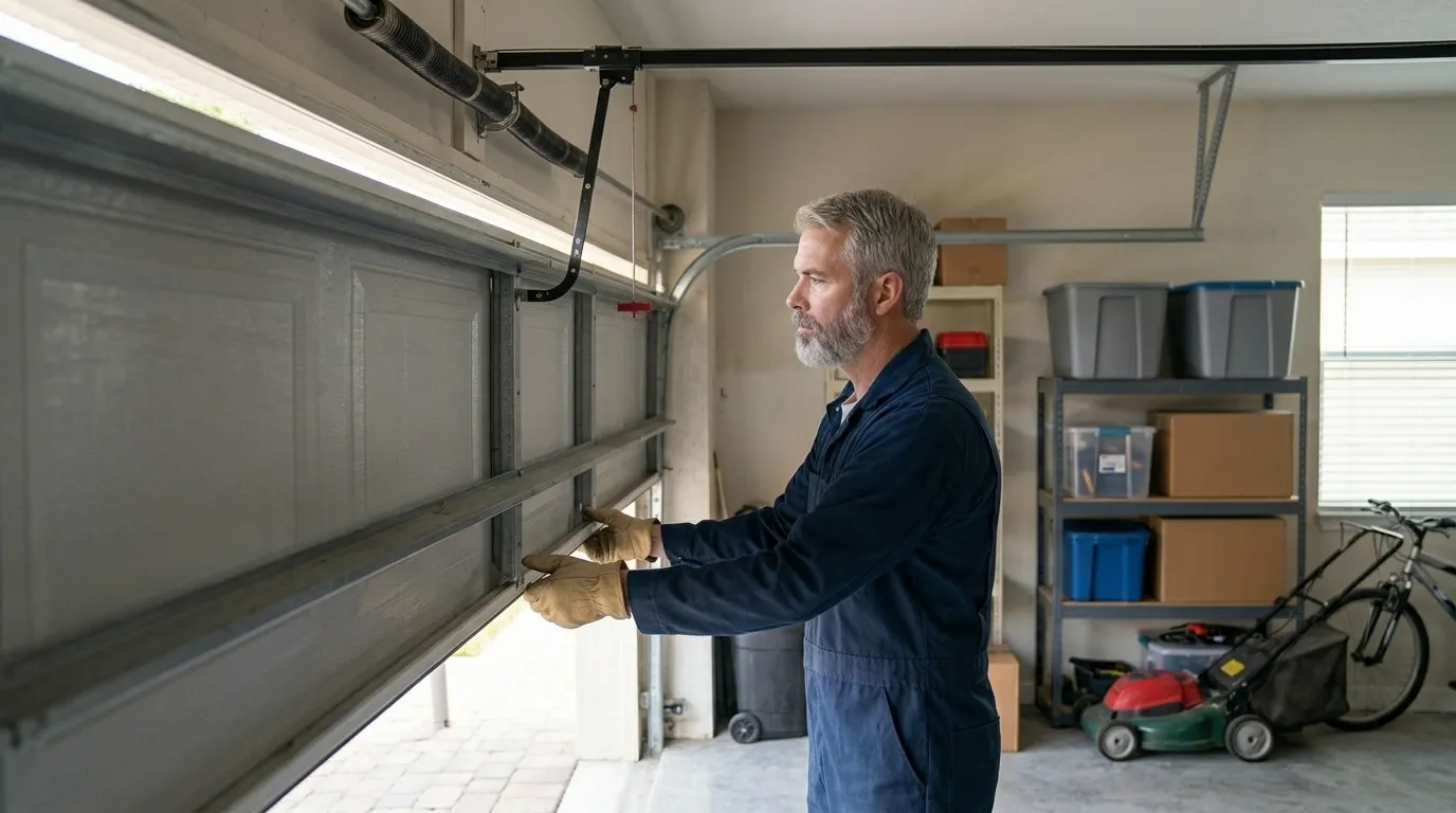 Repaired & tested - Murfreesboro garage door service