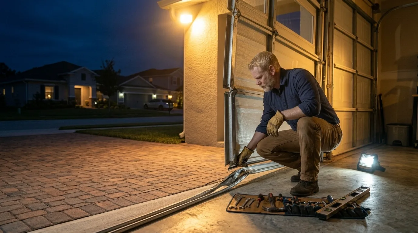 Repaired & tested - Murfreesboro garage door service