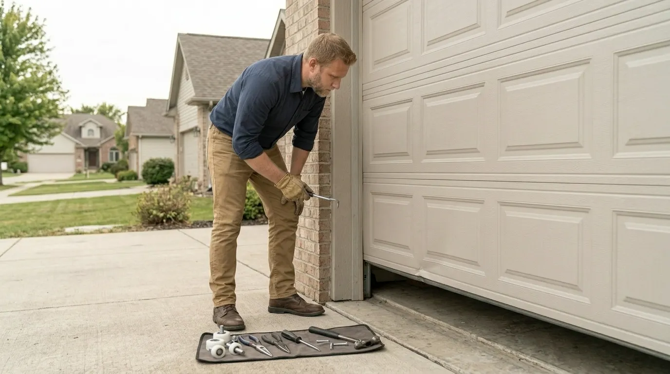Repaired & tested - Murfreesboro garage door service