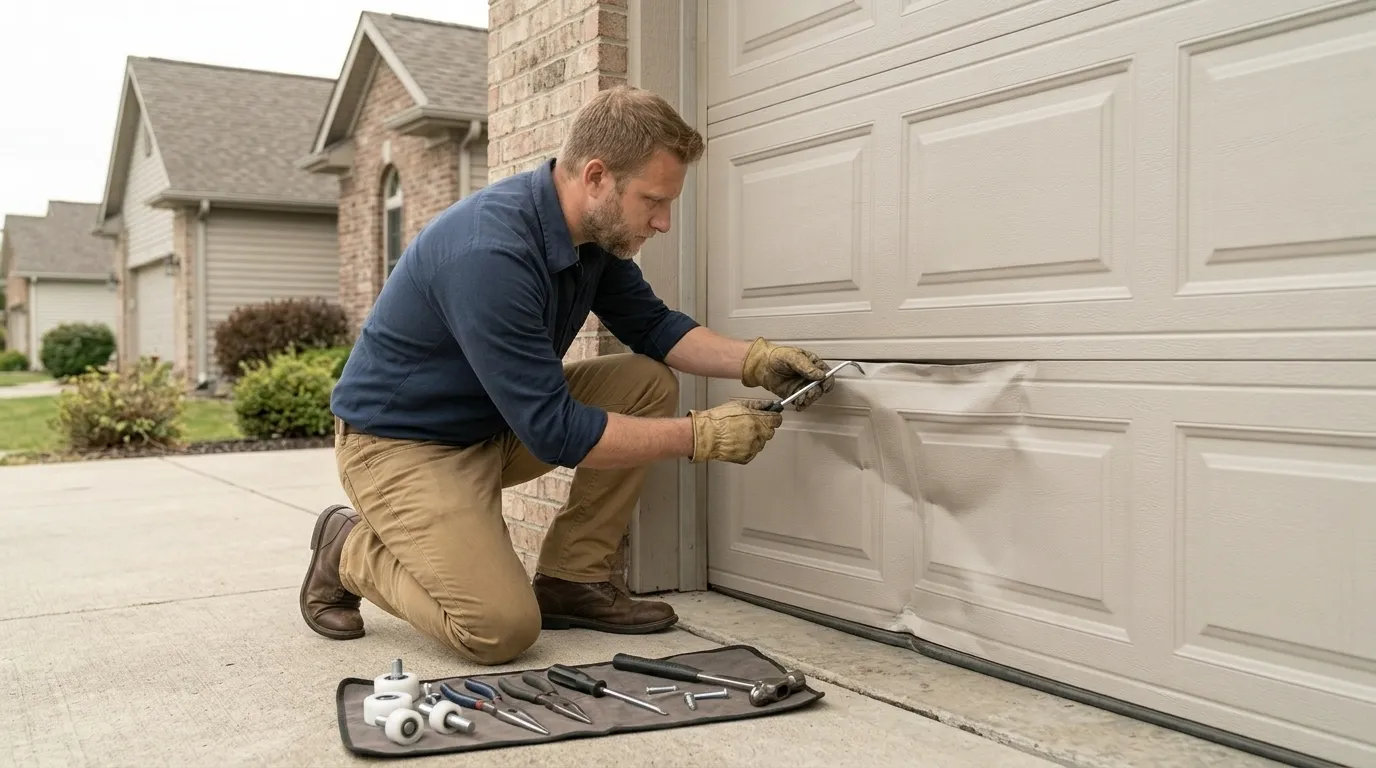 Repaired & tested - Murfreesboro garage door service