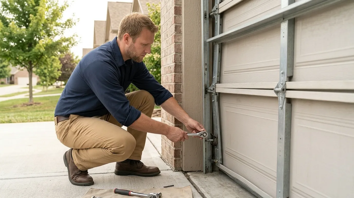 Repaired & tested - Murfreesboro garage door service
