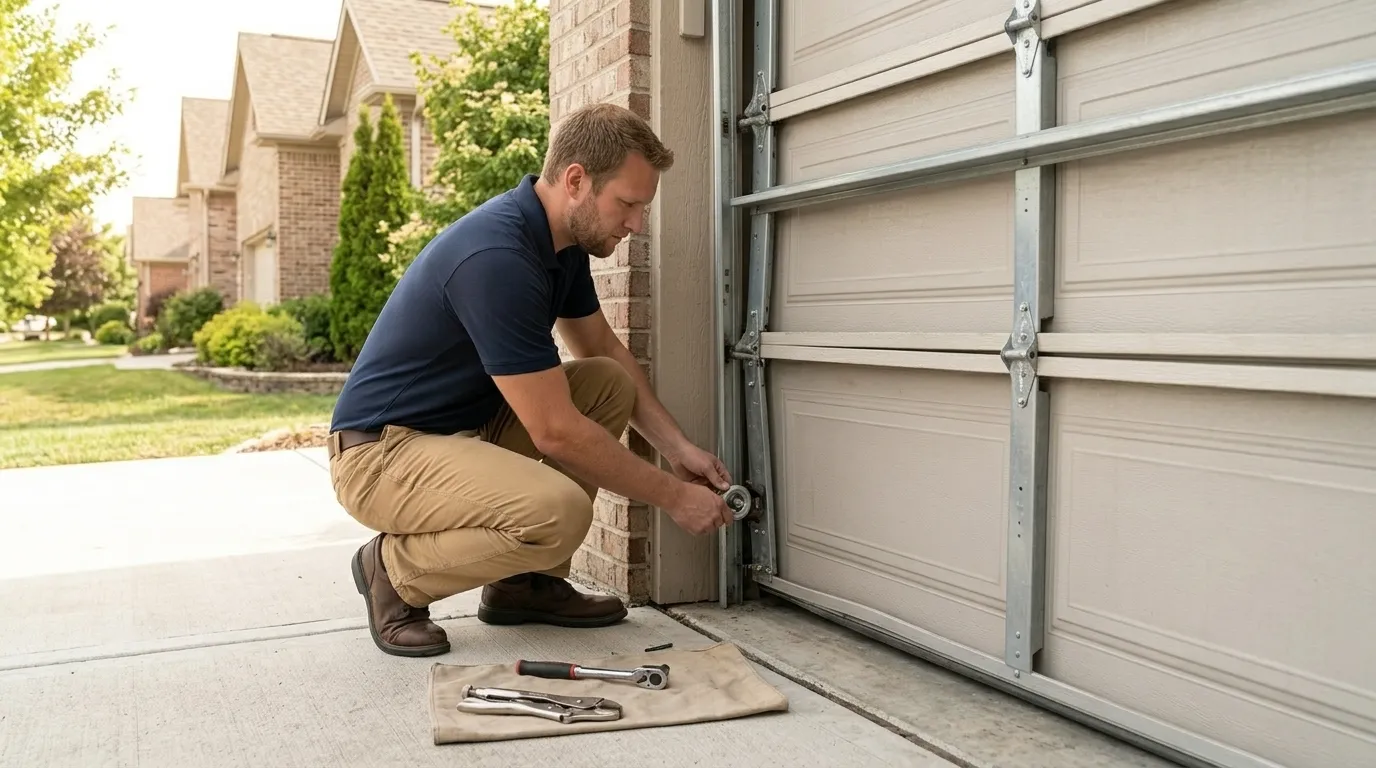 Repaired & tested - Murfreesboro garage door service