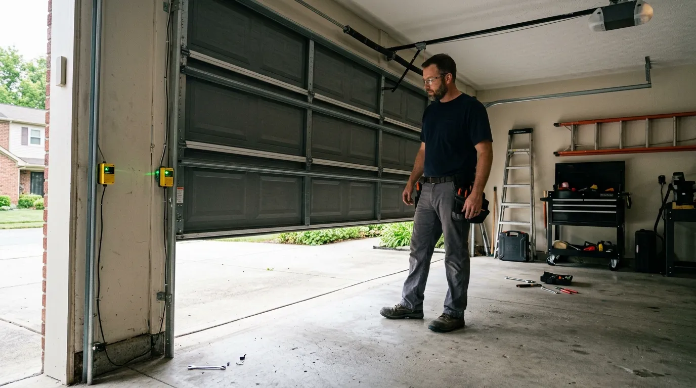 Repaired & tested - Murfreesboro garage door service