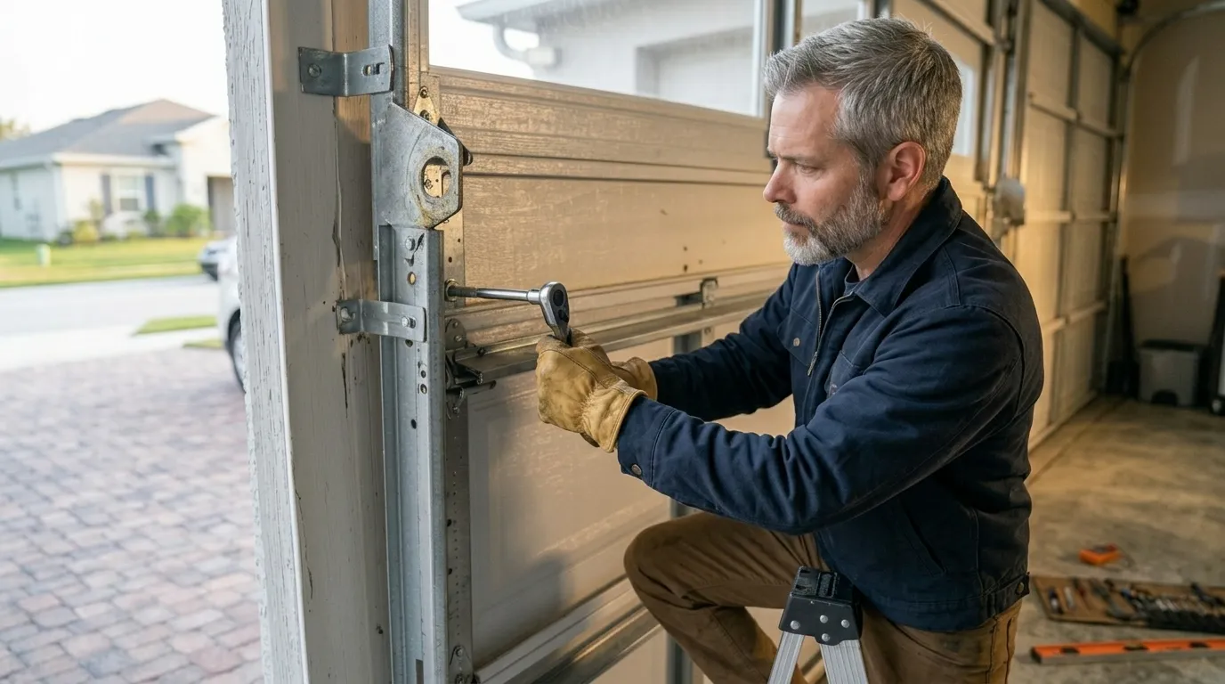 Repaired & tested - Murfreesboro garage door service